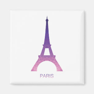 Abstrakter Eiffel-Turm Magnet