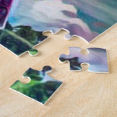 Abstrakter Eiffelturm Puzzle (Seite)