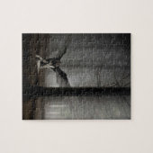 Abstrakter Engel gefallener Engel Puzzle (Horizontal)