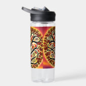 Abstrakter Erntebaum Trinkflasche (Rechts)