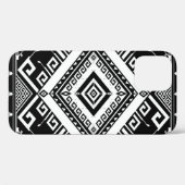 Abstrakter, ethnisch geometrischer Hintergrund Case-Mate iPhone Hülle (Rückseite (Horizontal))