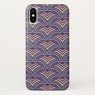 Abstrakter ethnischer Hintergrund 2 2 iPhone X Hülle