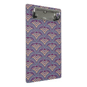 Abstrakter ethnischer Hintergrund 2 Mini Klemmbrett (Schrägansicht)