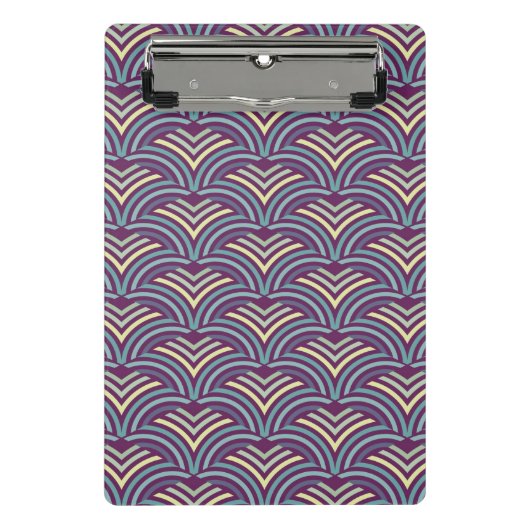 Abstrakter ethnischer Hintergrund 2 Mini Klemmbrett (Vorderseite)