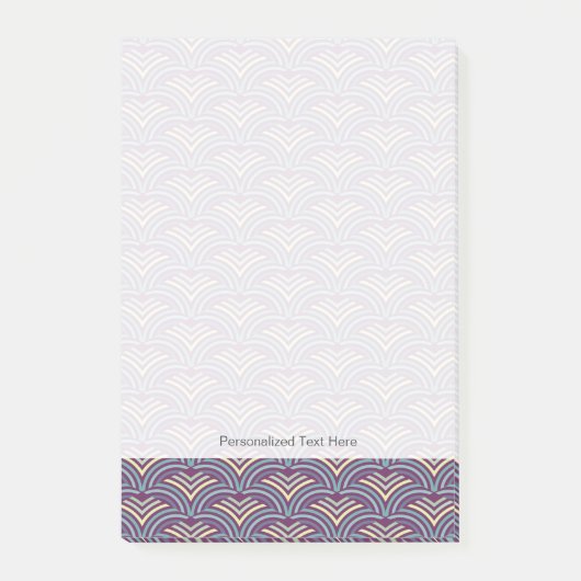 Abstrakter ethnischer Hintergrund 2 Post-it Klebezettel (Vorderseite)