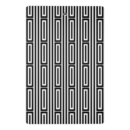 Abstrakter ethnischer Hintergrund Mini Klemmbrett (Rückseite)