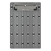 Abstrakter ethnischer Hintergrund Mini Klemmbrett (Vorderseite)