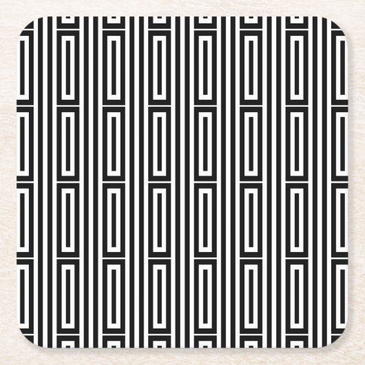 Abstrakter ethnischer Hintergrund Rechteckiger Pappuntersetzer (Vorderseite)