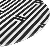 Abstrakter ethnischer Hintergrund Schneidebrett (Ecke)