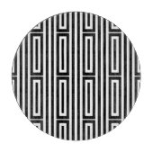 Abstrakter ethnischer Hintergrund Schneidebrett (Vorderseite)