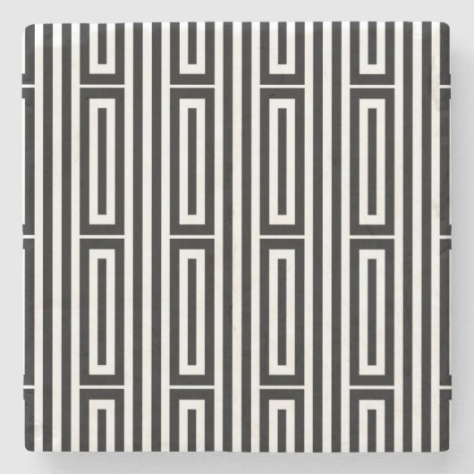 Abstrakter ethnischer Hintergrund Steinuntersetzer (Vorderseite)