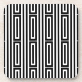 Abstrakter ethnischer Hintergrund Untersetzer (Vorderseite)