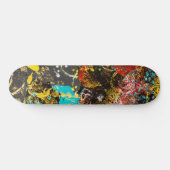 Abstrakter Expressionismus #1 Skateboard (Horizontal)