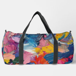 Abstrakter Expressionismus Duffle Bag