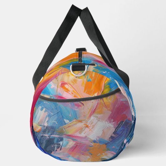 Abstrakter Expressionismus Duffle Bag (Rechts)