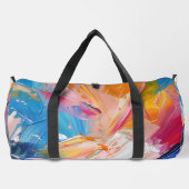 Abstrakter Expressionismus Duffle Bag (Rückseite)