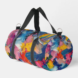 Abstrakter Expressionismus Duffle Bag