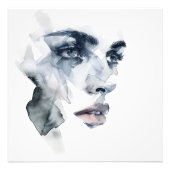 Abstrakter Expressionismus Frauen Portrait Foto (Vorne)