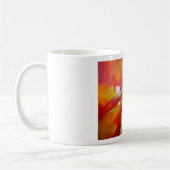 Abstrakter Expressionismus Kaffeetasse (Links)