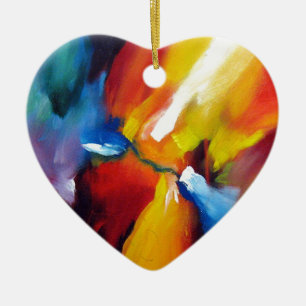 Abstrakter Expressionismus Keramik Ornament