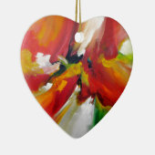 Abstrakter Expressionismus Keramik Ornament (Rechts)