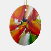 Abstrakter Expressionismus Keramik Ornament (Rechts)