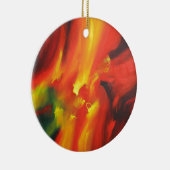 Abstrakter Expressionismus Keramikornament (Rechts)