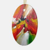 Abstrakter Expressionismus Keramikornament (Links)