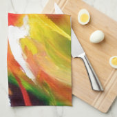 Abstrakter Expressionismus Küchentuch (Viertel Falte)