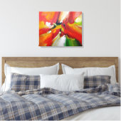 Abstrakter Expressionismus Leinwanddruck (Insitu (Schlafzimmer))