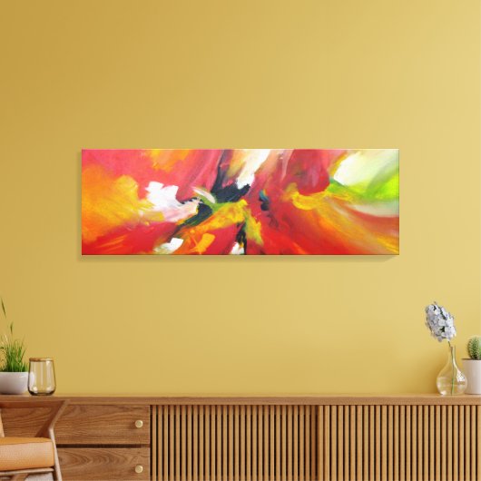 Abstrakter Expressionismus Leinwanddruck (Insitu (Wohnzimmer))