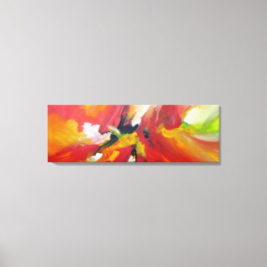 Abstrakter Expressionismus Leinwanddruck (Vorderseite)