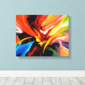 Abstrakter Expressionismus Leinwanddruck (Insitu (Holzboden))