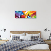 Abstrakter Expressionismus Leinwanddruck (Insitu (Schlafzimmer))