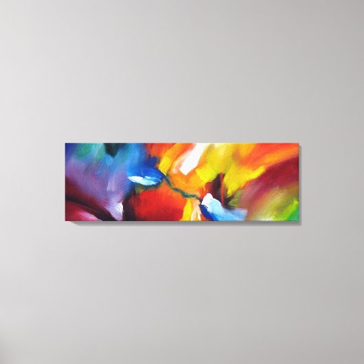 Abstrakter Expressionismus Leinwanddruck (Vorderseite)