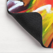 Abstrakter Expressionismus Mousepad (Ecke)