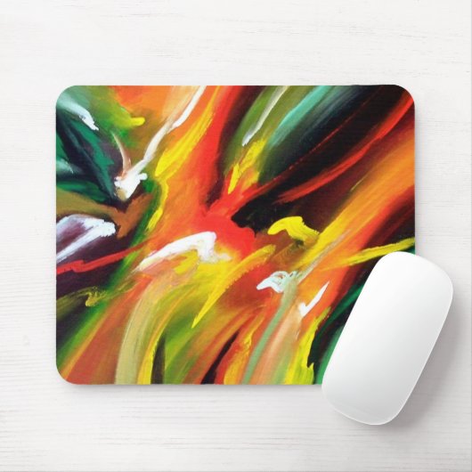 Abstrakter Expressionismus Mousepad (Mit Mouse)