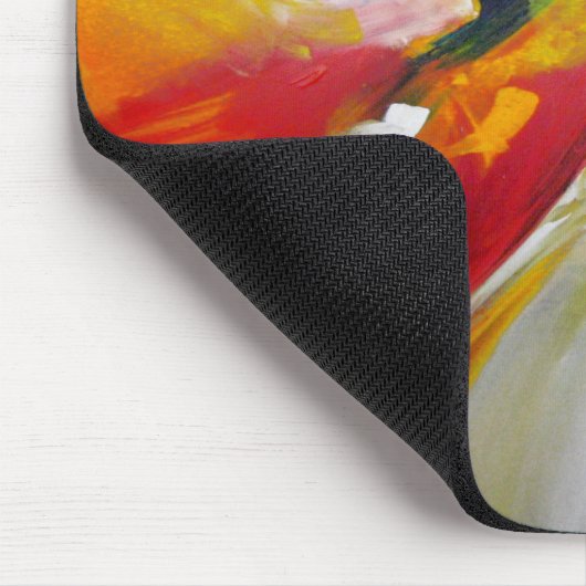 Abstrakter Expressionismus Mousepad (Ecke)