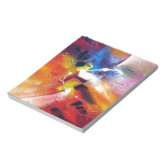 Abstrakter Expressionismus Notizblock (Rotiert)