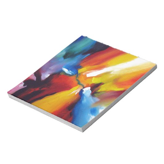 Abstrakter Expressionismus Notizblock (Rotiert)