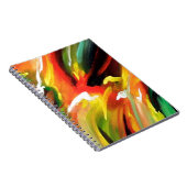 Abstrakter Expressionismus Notizblock (Rechte Seite)