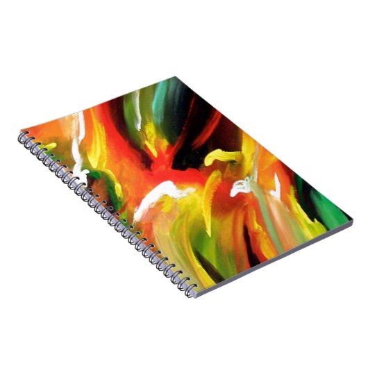 Abstrakter Expressionismus Notizblock (Rechte Seite)