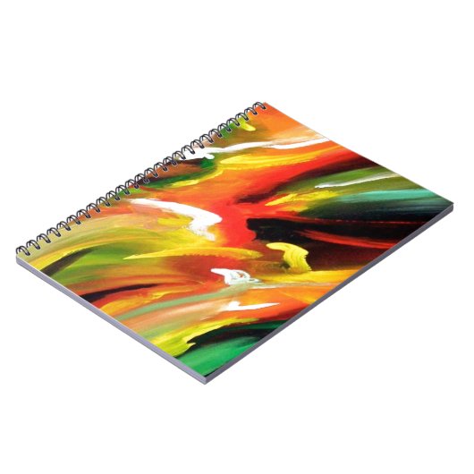 Abstrakter Expressionismus Notizblock (Linke Seite)