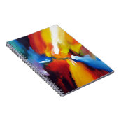 Abstrakter Expressionismus Notizblock (Rechte Seite)