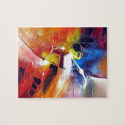 Abstrakter Expressionismus Puzzle (Horizontal)