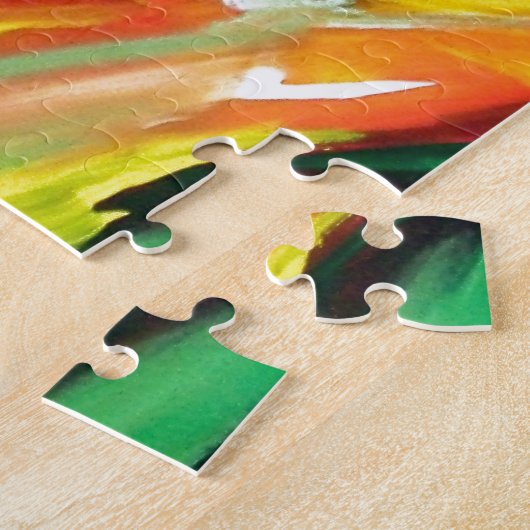 Abstrakter Expressionismus Puzzle (Seite)