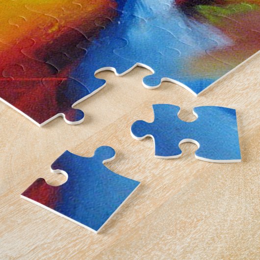 Abstrakter Expressionismus Puzzle (Seite)