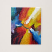 Abstrakter Expressionismus Puzzle (Vertikal)