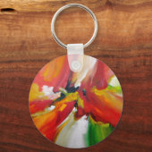 Abstrakter Expressionismus Schlüsselanhänger (Vorderseite)