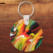 Abstrakter Expressionismus Schlüsselanhänger (Vorderseite)